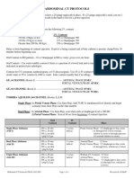 Abdominal CT Protocols: Oral Contrast IV Contrast Slices Single Phase Abdomen (Abd I)