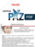 Taller Justicia de Paz Comunal