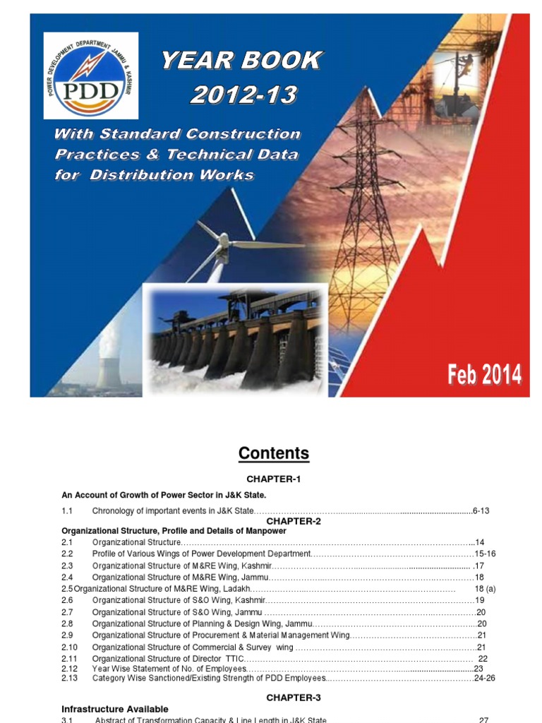 Yearbook PD D 2013 PDF Electric Power Transmission Electrical Grid