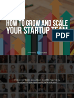 How To Grow and Scale: Your Startup Team