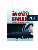 Mengenal Investasi Saham - Desmond Wira