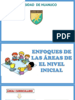 Enfoques de Areas Del Nivel Inicial - Peru