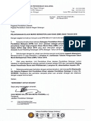 Surat Makluman Jpn Sarawak Rujukan Jpnsw.spp.ak.400-3 17 4 26