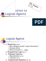 Introduction To Logical Agents: RN, C Hapte R 7-7.3
