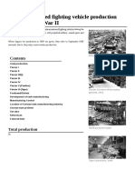 German Armored Fighting Vehicle Production During World War II