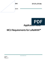 AN1200.28 MCU Requirements For LoRaWAN V3