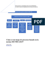 Elaborar Un Mapa Mental Donde Represente Su Entendimiento de La Norma ISO 9001