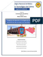 Programa de Atención A Contingencias Ambientales Atmosféricas Del Municipio de Cuauhtémoc, Colima.