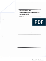 Diccionario de Competencias Genéricas LATAM 2007