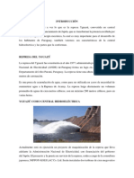 Central hidroeléctrica Yguazú: Características y partes