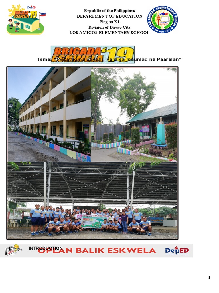 Brigada Eskwela 2025-2026 Overview | PDF | Classroom