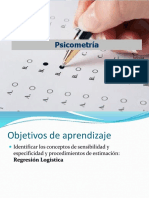 TYCPPS - Sesión 16-17. Sensibilidad y Especificidad. Regresión Logística