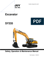 SANY Sy335 Operator Manual PDF