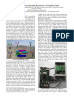 An FPGA Spectrum Sensing Accelerator For Cognitive Radio: Background