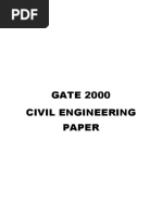 Gate Civil Engg 2000-2018 Solved Papers PDF