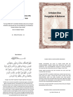 Untaian Doa Pengajian 4 Bulanan PDF