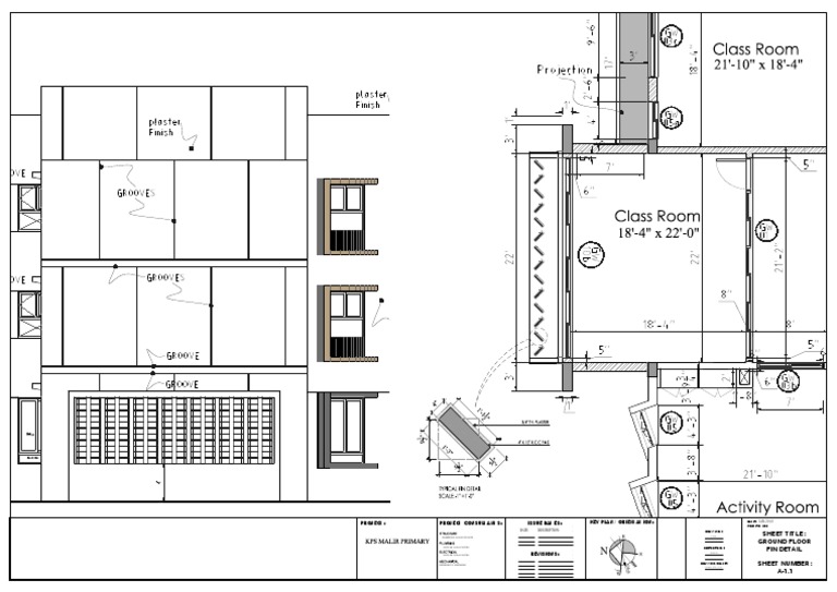 Sheet Title Ground Floor Fin Detail Sheet Number A1.1 PDF
