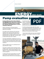 Energy: Pump Evaluation Pays Off