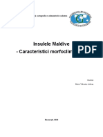 Insulele Maldive - Caracteristici Morfocliamtice, Valentin-Adrian Matei, Grupa 406