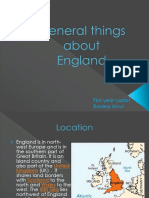 General Things About England