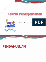 Teknik Penerjemahan Menurut Newmark