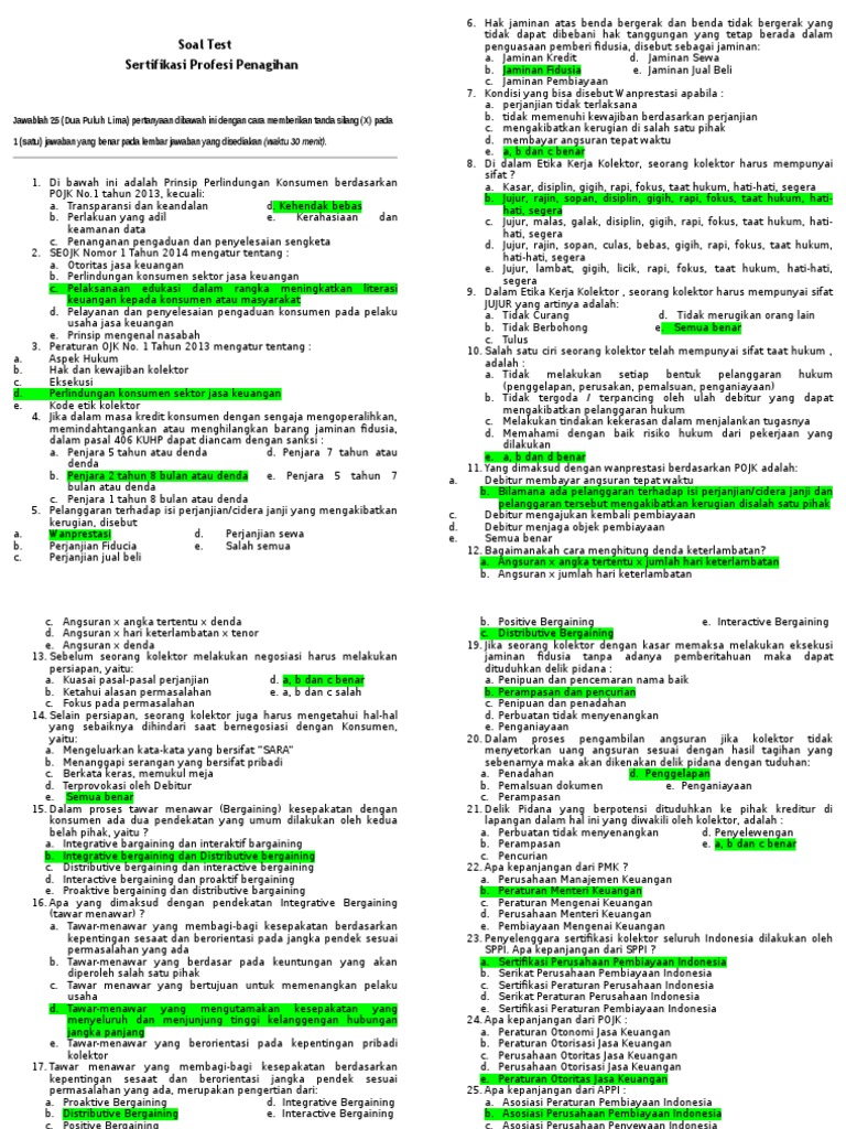 ☀ 43 soal tes cpns 2014 dan kunci jawaban pdf pictures