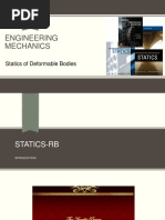 Engineering Mechanics: Statics of Deformable Bodies