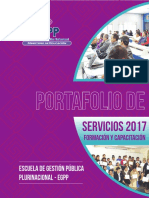 Portafolio Servicios 2017