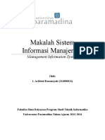 Makalah Sistem Informasi Manajemen Manag