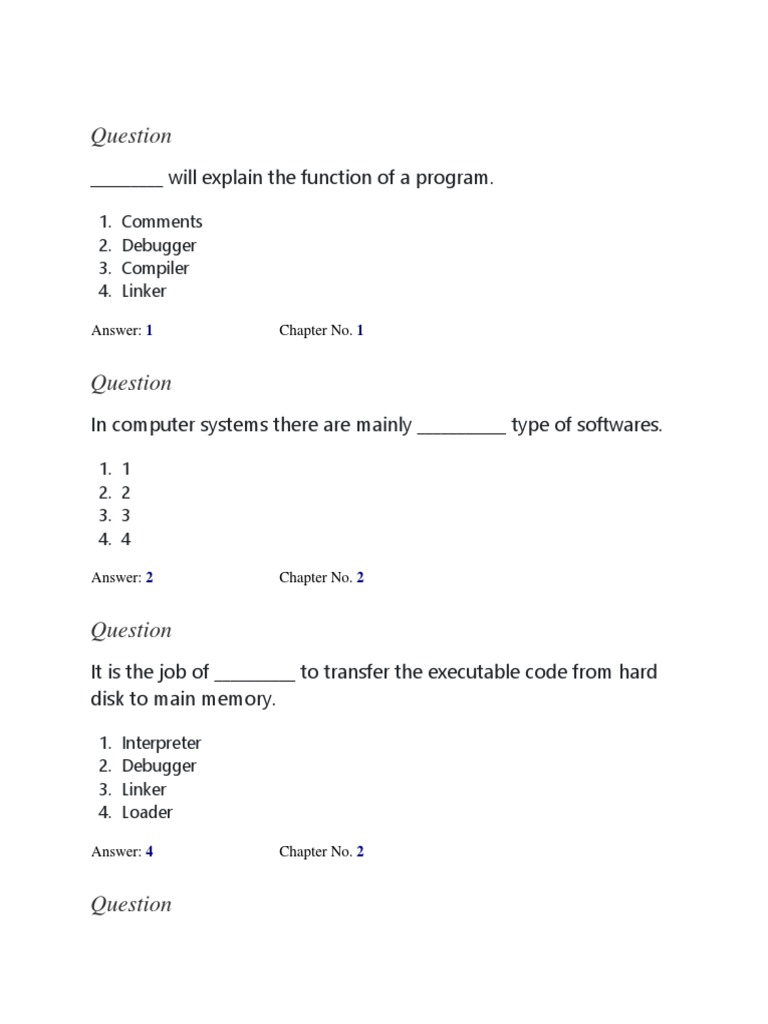 Past Papers | PDF | Pointer (Computer Programming) | Method (Computer ...