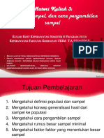 Materi 3 Populasi Sampel