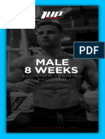 Male 8 Week Beginner Training Program