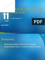 Tugas Modul 11 Pengantar Teknik Industri A