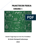 Cover Modul Praktikum Fisika Dasar 2