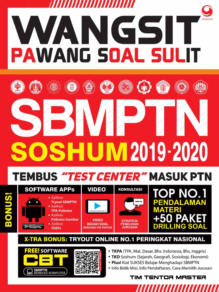 Candys Wangsit Pawang Soal Sulit Sbmptn Soshum 2019 2020 Dedi Gunarto Pdf