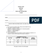 Self-Protection Topical Test