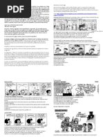 Trabalho Charge Tirinha e Cartum 1 Ano