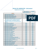Listapreturianalize PDF