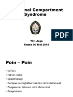 Abdominal Kompartemen Syndrome Tanpa Anatomi