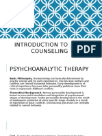 Introduction and Overview in Counseling