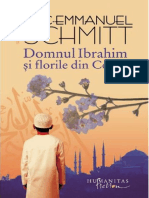 Eric Emmanuel Schmitt Domnul Ibrahim Si Florile Din Coran PDF