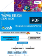 Recapitulación Estructura Atómica