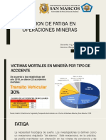 Gestion de Fatiga en Operaciones Mineras