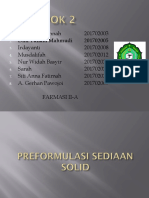 Kelompok 2 Preformulasi