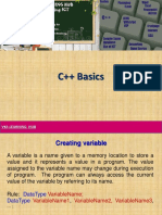 C++ Basics: Vks-Learning Hub