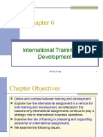 Chapter 6: International Training and Development