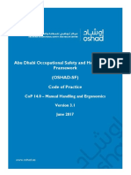Abu Dhabi Occupational Safety and Health System Framework (Oshad-Sf) Code of Practice