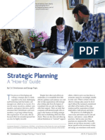 Strategic Planning: A "How-To" Guide