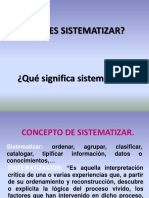 Como Sistematizar