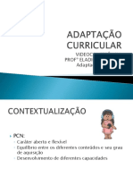 Adaptações curriculares